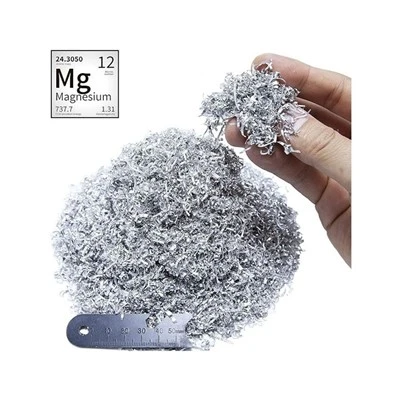 제품 사양 등급 산업 등급 용도/응용 산업 포장 유형 백 포장 크기 25kg 화학식 Mg+2 CAS 번호 7439-95-4 순도 99% 몰 질량 24.305 G/mol 공식 Mg 제품 설명 점점 증가하는 요구 사항에 부응 고객 중 우리는 마그네슘 터닝 공급에 종사하고 있습니다.